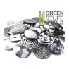 perles CONNECTEURS ronds Set 85gr - Grands