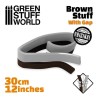 Résine Marron en bande 30 cm - 12 pouces AVEC SÉPARATION