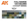 AK 3G RANGE AIR 120 new colours