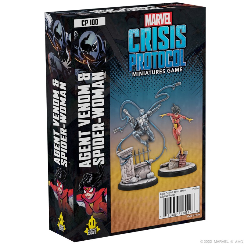 Agent Venom & Spider Woman: Marvel Crisis Protocol Agent Venom & Spider Woman: Marvel Crisis Protocol
