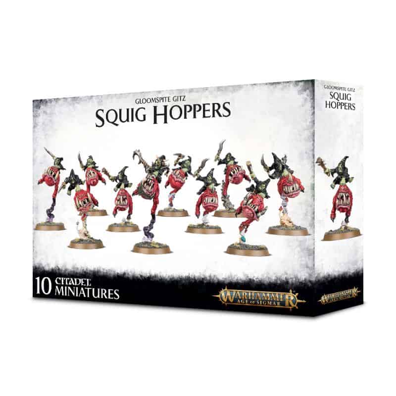 GLOOMSPITE GITZ SQUIG HOPPERS GLOOMSPITE GITZ SQUIG HOPPERS