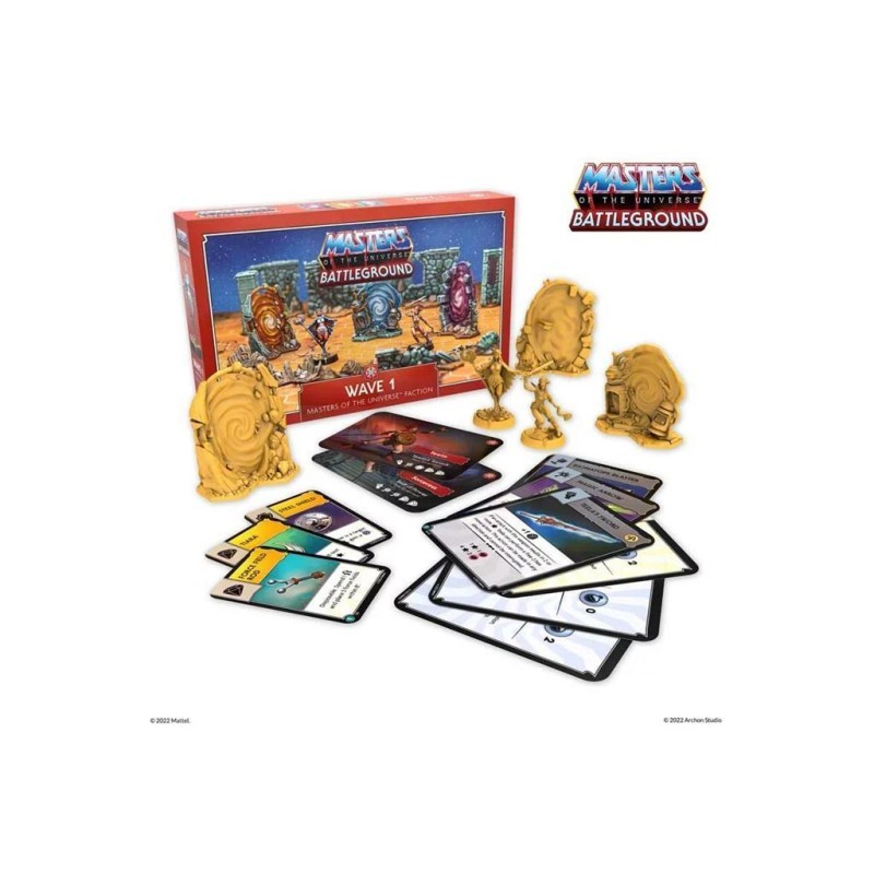MAITRES DE L'UNIVERS - VAGUE 1 : FACTION MASTERS OF THE UNIVERSE MAITRES DE L'UNIVERS - VAGUE 1 : FACTION MASTERS OF THE UNIVERSE