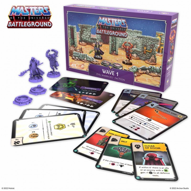MAITRES DE L'UNIVERS - VAGUE 1 : FACTION EVIL WARRIORS (FR) MAITRES DE L'UNIVERS - VAGUE 1 : FACTION EVIL WARRIORS (FR)