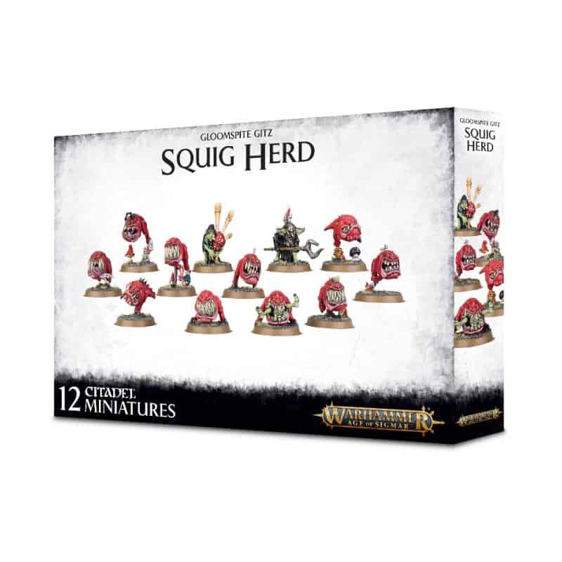 GLOOMSPITE GITZ SQUIG HERD GLOOMSPITE GITZ SQUIG HERD