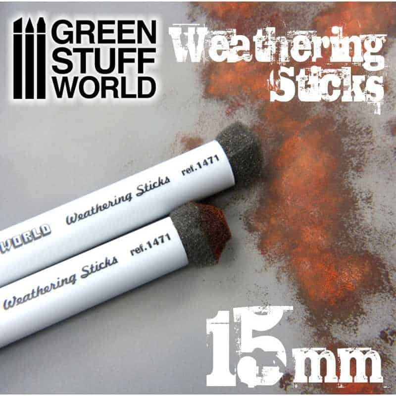 Pinceaux pour Weathering 15mm Pinceaux pour Weathering 15mm